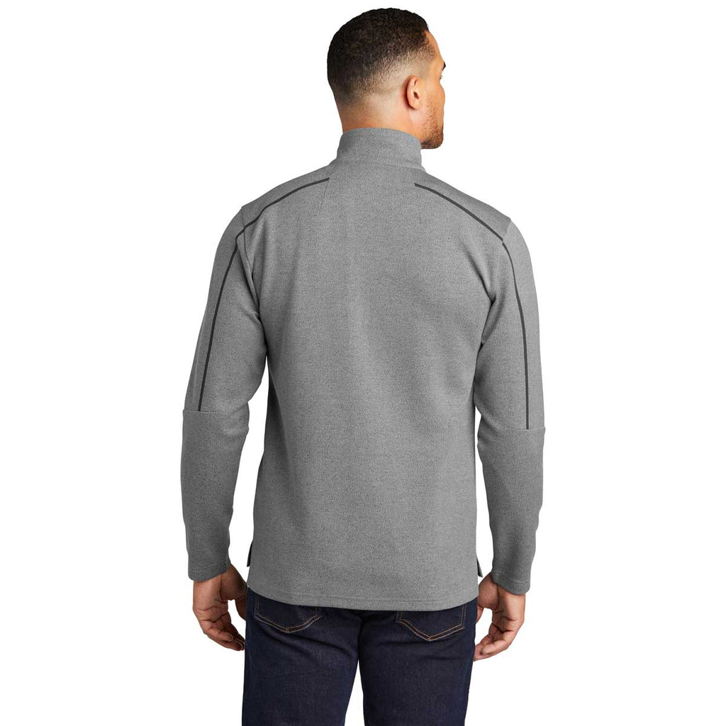 OGIO Men's Petrol Grey Heather Transition Quarter Zip