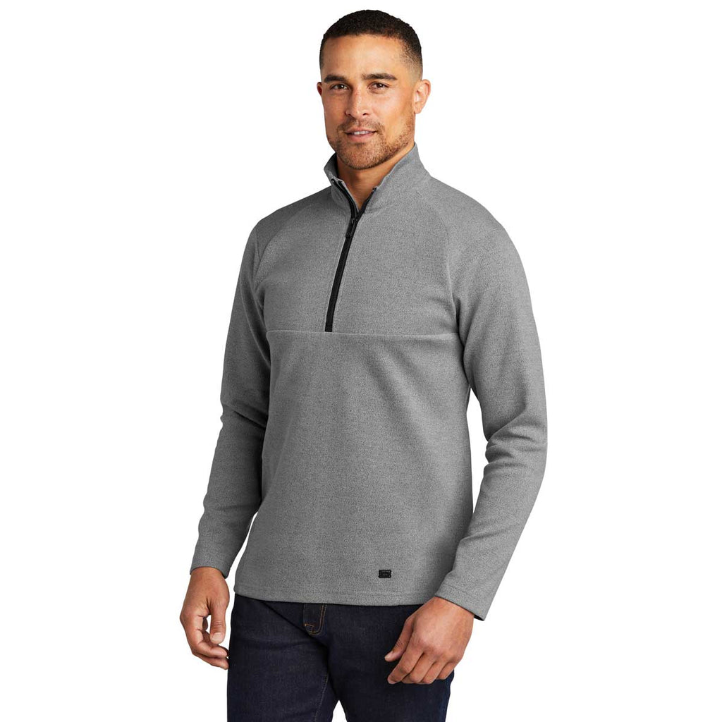 OGIO Men's Petrol Grey Heather Transition Quarter Zip