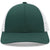 Pacific Headwear Dark Green/White/Dark Green Low-Pro Trucker Cap