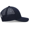 Pacific Headwear Navy Low-Pro Trucker Cap