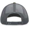 Pacific Headwear White/Light Charcoal/Moss Low-Pro Trucker Cap