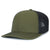 Pacific Headwear Moss/Lt Charcoal/MossContrast Stitch Trucker Pacflex Snapback Cap