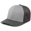 Pacific Headwear Heather Grey/Light Charcoal/Light Charcoal Fusion Trucker Cap