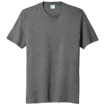 Port & Company Men's Graphite Heather Tri-Blend Tee
