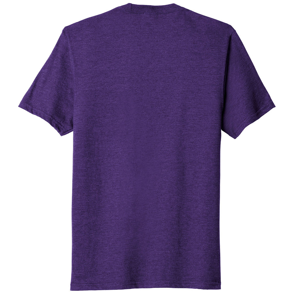 Port & Company Men's Team Purple Heather Fan Favorite Blend Tee