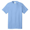 Port & Company Men's Light Blue Core Cotton Tee