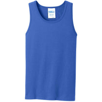 Port & Company Men's Royal Core Cotton Tank Top