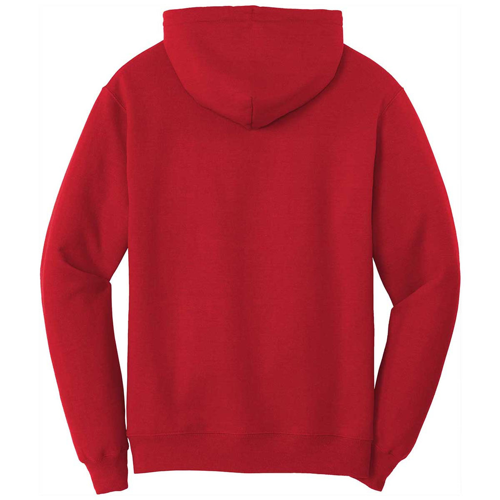 Port & Company Men's Red Tall Core Fleece Pullover Hoodie