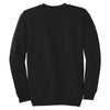 Port & Company Men's Jet Black Tall Essential Fleece Crewneck Sweatshirt