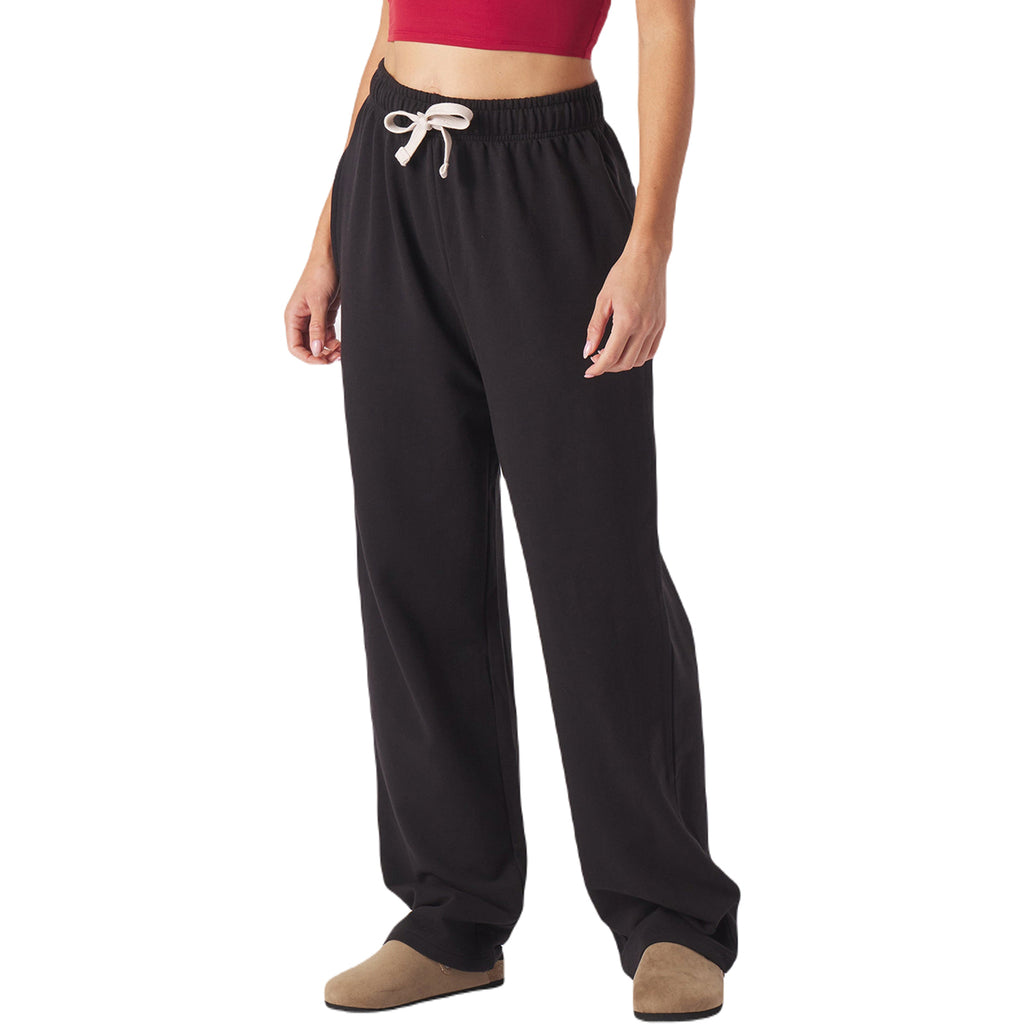 Glyder Women's Black Straight Leg Sweatpant