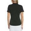 Perry Ellis Women's Caviar Black Classic Polo