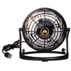 Primeline Black USB Powered Desk Fan