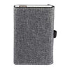 Strand Grey Snow Canvas Notebook/Executive Charger Gift Set