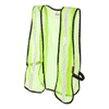 ML Kishigo Men's Lime/White P-Series Mesh Vest