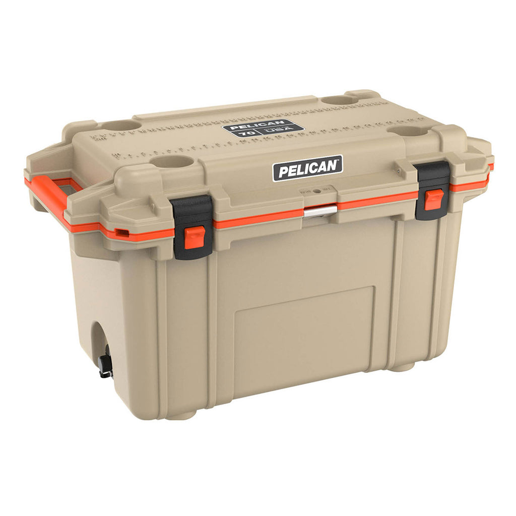 Pelican Khaki Elite Cooler - 70 Qt