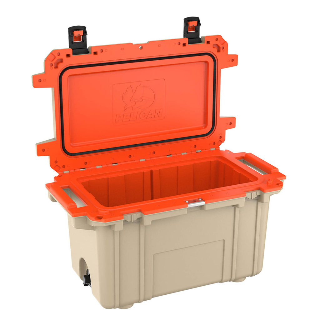 Pelican Khaki Elite Cooler - 70 Qt