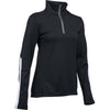 Under Armour Women's Black Corporate Qualifier Quarter Zip