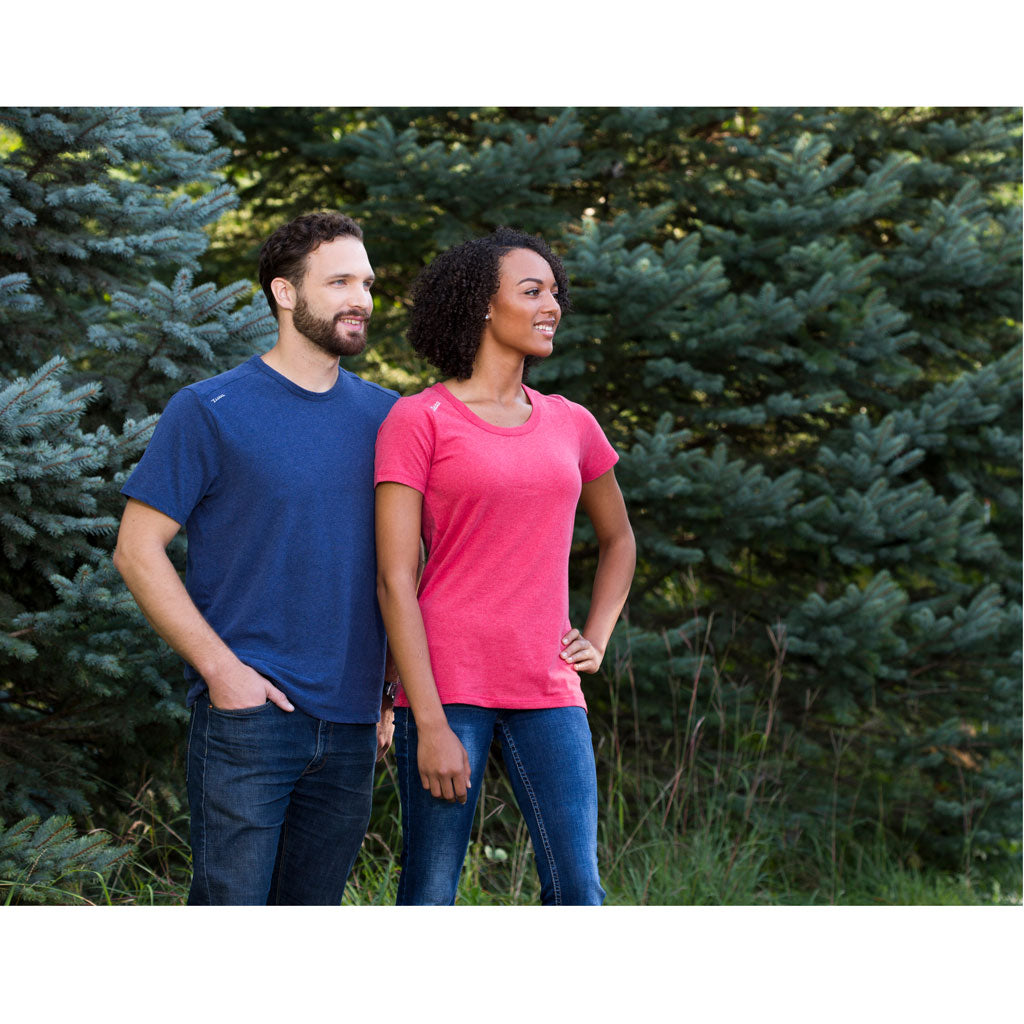 48-Hour Zusa Men's True Navy Heather Peachy Tee