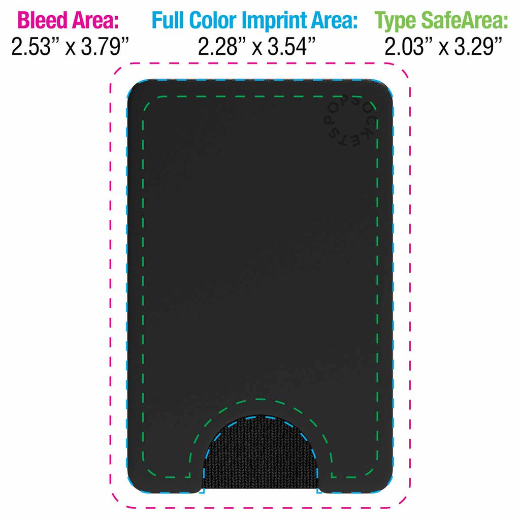 PopWallet Black Card Holder