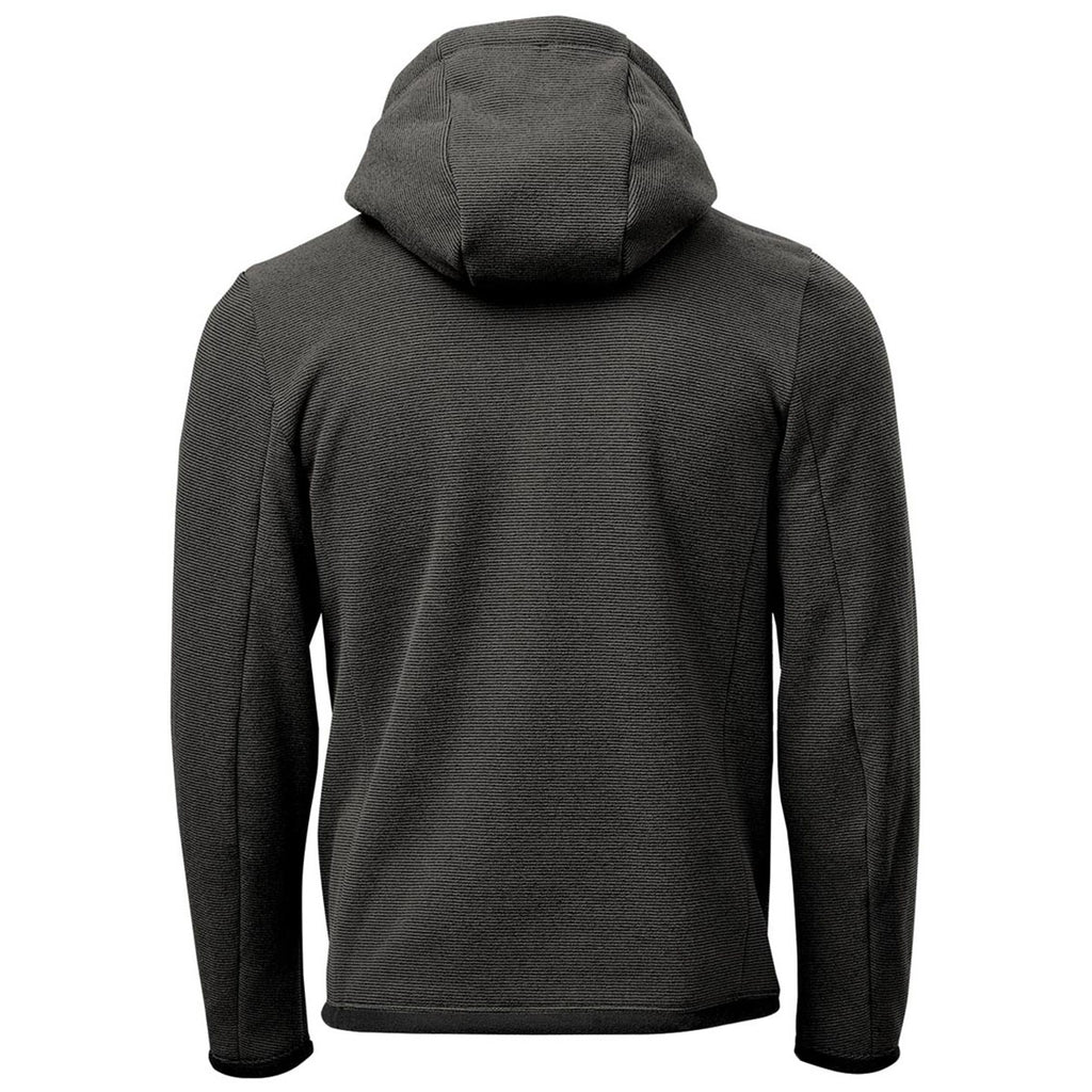 Stormtech Men's Charcoal Stripe Medusa Fleece Hoody