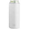 Simple Modern Matte Winter White Ranger Can Cooler - Slim