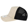 Legacy Heather Tan/Black Five-Panel Trucker Cap