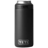 YETI Black Rambler 12 oz Colster Slim Can Cooler