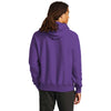 Champion Men's Purple Reverse Weave Hooded Sweatshirt