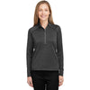 Spyder Women's Black Jaspe Mission Half-Zip