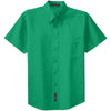 Port Authority Men's Court Green Short Sleeve Easy Care Shirt