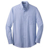 Port Authority Men's Chambray Blue Crosshatch Easy Care Shirt