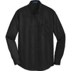 Port Authority Men's Black SuperPro Twill Shirt