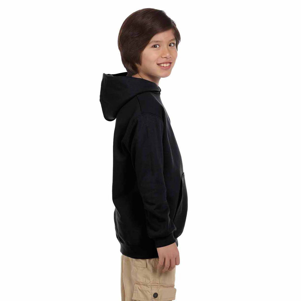 Champion Youth Black Eco 9-Ounce Pullover Hood