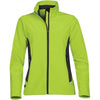 Stormtech Women's Kiwi/Black Pulse Softshell