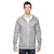 Fruit of the Loom Men's Athletic Heather 6 oz. Sofspun Jersey Full-Zip