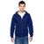 Fruit of the Loom Men's Admiral Blue 7.2 oz SofSpun Full-Zip Hooded Sweatshirt