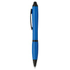 Bullet Royal Blue Nash Wheat Straw Ballpoint Stylus Pen