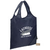 Bullet Navy Bungalow RPET Foldable Shopper Tote