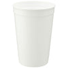 Bullet White Solid 16oz Stadium Cup