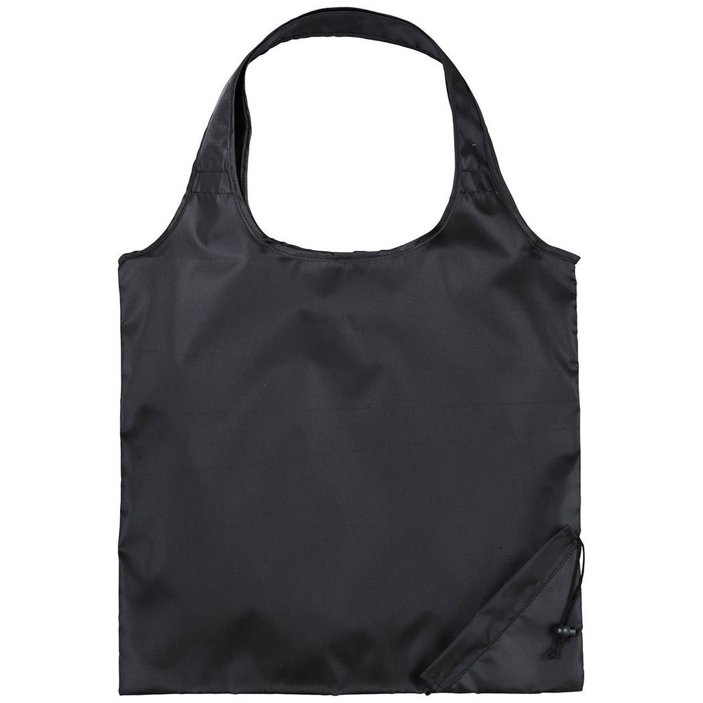 Bullet Black Bungalow Foldaway Shopper Tote