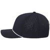 UNRL Navy/White Mid-Pro Vented Rope Snapback