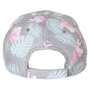 Sportsman Grey/Pink Tropical Print Cap