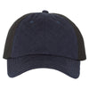 Sportsman Navy/Black Quilted Cap