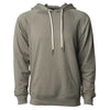 Independent Trading Co. Unisex Olive Icon Lightweight Loopback Terry Hooded Pullover