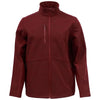 BAW Men's Maroon Softshell Jacket