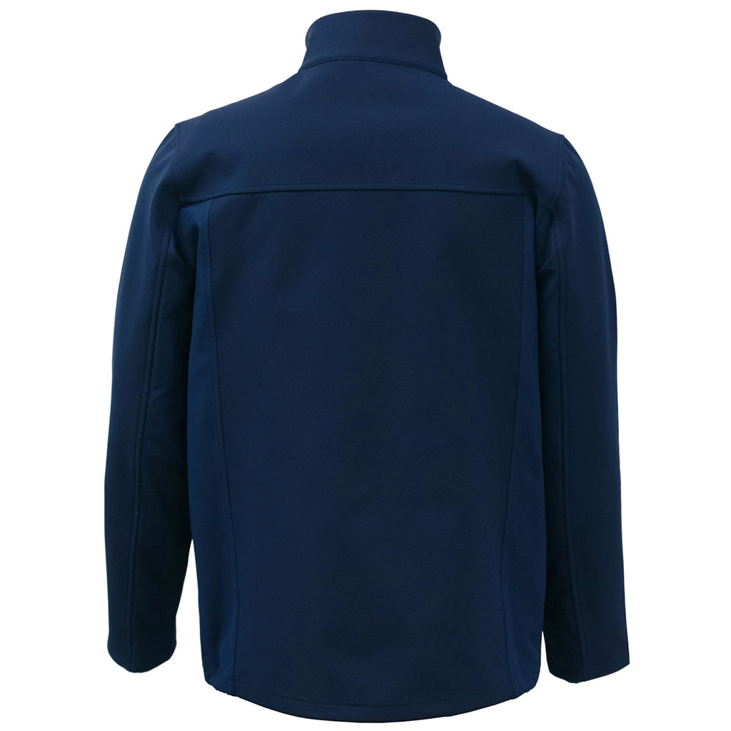 BAW Men's Navy Softshell Jacket