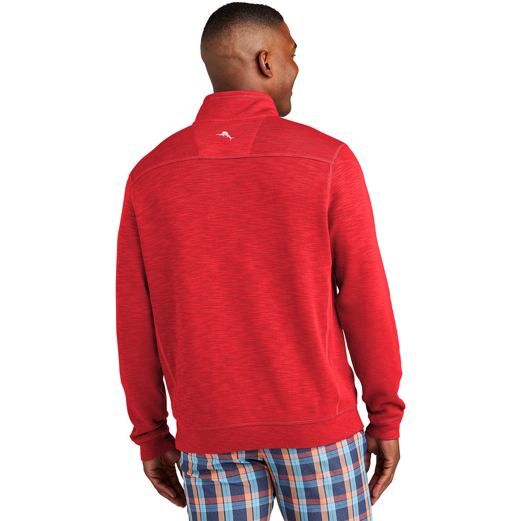 Tommy Bahama Men's Chili Pepper Tobago Bay Half Zip