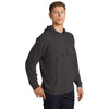 Sport-Tek Men's Heather Black Lightweight French Terry Pullover Hoodie