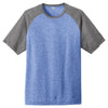 Sport-Tek Men's True Royal Heather-On-Heather Contender Tee