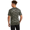 Sport-Tek Men's Black Drift Camo Tee